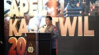 Apel Kasatwil, Kapolri Minta Capaian Positif Penanganan Covid Dipertahankan Hingga Kebiasaan Untuk Berbuat Baik