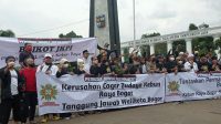 Ketua WN 88 Sub Unit 02 Bogor Raya Ikuti Aksi Pemuda Sunda Menggugat