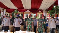 Danrem 064/MY Hadiri Upacara Pembukaan Pendidikan Dan Latihan Integrasi Dikmaba TNI AD dan Diktukba Polri TA 2021 di SPN Polda Banten