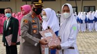 Kapolres Lampung Selatan Berikan Penghargaan Kepada Relawan Kesehatan Bhayangkari, Dokter dan Nakes