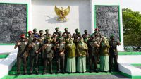 Sambut Hari Juang TNI AD, Danrem 064/MY Pimpin Ziarah Di TMP