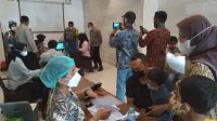 Giat Vaksinasi Covid 19,Polresta kota Bandar Lampung menggelar Vaksin Sinovac di Hotel Pelangi