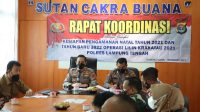 Polres Lampung Tengah Gelar Rapat Koordinasi Lintas Sektoral Jelang Pengamanan Natal Dan Tahun Baru 2021