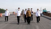 Gubernur Banten Buka Lalu Lintas Jembatan Bogeg, Terlebar Di Indonesia
