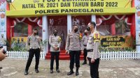Pastikan Nataru Aman, Tiga Pos Pam Dipersiapakan Polres Pandeglang Untuk Operasi Lilin 2021
