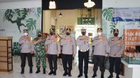 Koorsahli Kapolri bersama Rombongan, Kunjungi Polres Lampung Selatan