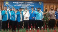 Ali Hanafiah Hadiri Pelantikan dan Rakerda KNPI Kota Serang Priode 2022-2024