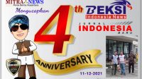 Happy 4th Anniversary Bekasi indonesia News,Com dan Jurnalis Indonesia Baru Com