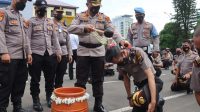 Hari Ini 111 Personil Polresta Bandar Lampung Naik Pangkat Melalui Upacara Korps Raport