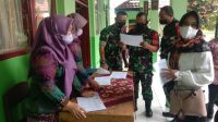 Koramil 410-06/Kedaton Kembali Menggelar Serbuan Vaksin Covid 19 di Wilayah Binaan