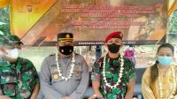 Kopassus Bataliyon 12 Bersama Polsek Pandeglang dan Vihara Sukhavati Resmikan Sarana Air Bersih