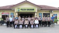 Polsek Sukarame Terima Kunjungan Kerja Kapolresta Bandar Lampung