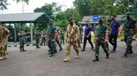 Danrem 064/MY Dampingi Komandan PMPP TNI Kunjungi Yonif 320/BP