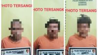 Polsek Perhentian Raja Amankan 3 Terduga Pelaku Pencurian TBS Milik PT. Eka Daya Sejati Sukses