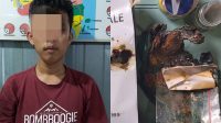 Tim Unit Reskrim Polsek Penengahan, Amankan Pengedar Narkoba