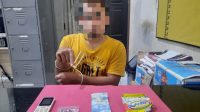 Menyimpan Sabu di Snakc Kacang Pilus, Pelaku Ditangkap Tim Ojoloyo Polres Kampar
