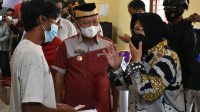 Kunjungan Mentri Sosial Ke Lampung Timur Terkait Bansos