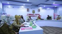 Dandim 0410/KBL Bersama Forkopimda Bandar Lampung Ikuti Pengarahan Presiden RI