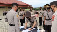 AKBP Edwin, Pimpin Setijab 6 Perwira dan Perwira Menengah jajaran Polres Lampung Selatan