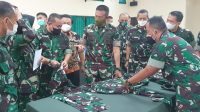 Dislitbangad Uji Coba (Sertifikasi) Seragam PDL TNI Produk Dalam Negeri