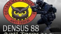 Empat Terduga Teroris di Tangkap Densus 88 di Lampung