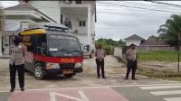 Sat Binmas Polres Kampar Gencar Sampaikan Imbauan Vaksinasi Bagi Lansia dan Anak