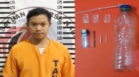 Asyik Konsumsi Narkotika di Kebun Karet, Pria 26 Tahun Ditangkap Polres Tulang Bawang