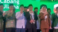 Lakukan MoU Bidang Kesehatan Dan Pendidikan, Bupati Nina Hadiri Pelantikan PCNU Indramayu