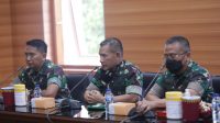 Kasdam III/Slw Terima Laporan Corp, Empat Perwira Menengah Di Bandung