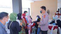 Dirikan Pos Pelayanan Vaksinasi, Kabid Humas : Polda Lampung Pastikan Masyarakat Yang Akan Mudik Sudah Divaksin