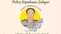Innalilahi Wa Inna Ilaihi Rajiun AIPTU Ibrahim Tile Tutup Usia Polres Selayar Berkabung