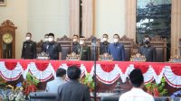 Rapat Paripurna DPRD Lampung Timur Dalam Rangka Rekomendasi Pertanggung Jawaban Bupati