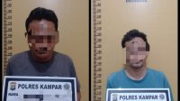 Memiliki Narkoba, 2 Pemuda Diciduk Tim Ojoloya Polres Kampar di 2 TKP yang Berbeda