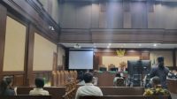 JPU Kejaksaan Negeri Jakpus Hadiri Sidang Terdakwa Teddy Tjokrosaputro