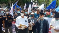 AREMA Lampung Timur Melakukan Aksi di Pemda Lampung Timur