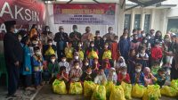 Semarakan Ramadhan, Polsek Dayeuhkolot .Polresta Bandung Berikan Santunan  Anak Yatim Piatu
