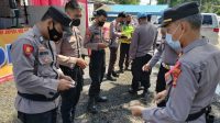 Propam Polres Tulang Bawang Sidak ke Pos Pam dan Pos Yan Operasi Ketupat Krakatau 2022, Ini Hasilnya