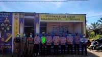 Wakapolres Mura, Kompol Willian Harbensyah Berikan Support Ke Anggota Yang Bertugas POSPAM Bukit Beton Terawas
