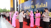 Pimpin Apel Perdana Dan Gelar Halal Bihalal, Kapolda Riau Irjen Moh Iqbal Kembali Gelorakan Semangat, Together We Are Strong