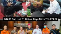 Ketua WN 88 Sub Unit 01 Bekasi Raya Mitra TNI-POLRI, Audensi Silaturahmi Ke Plt Walikota Bekasi