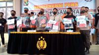 Polres Pesawaran Ekspos Kinerja Satuan Reskrim Mwnjelang Operasi Ketupat 2022