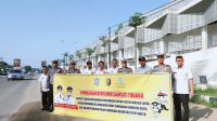 Satlantas Polres Tubaba Berikan Himbauan Kepada Masyarakat Untuk Membayar Pajak Kendaraan Disamsat Terdekat