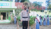 Kapolsek Panjang Pimpin Upacara di SMA Negeri 6 Bandar Lampung