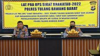 Polres Tulang Bawang Barat Gelar Lat Pra Ops Sikat Krakatau 2022