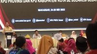 Ketua KPU Sulsel Buka Rapim Dalam Rangka Persiapan Pelaksanaan Tahapan Pemilu dan Pemilihan Serentak Tahun 2024