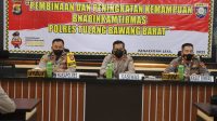 Polres Tubaba Laksanakan Pembinaan Dan Peningkatan Kemampuan Para Bhabinkamtibmas