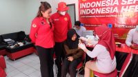 BIN Dan BMI Lampung Menggelar Vaksinasi Masal