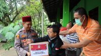 Semarak Hari Bhayangkara ke-76, Sat Reskrim Polresta Bandar Lampung Bagikan Sembako