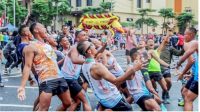 Petarung Brigif 4 Mar /Bs Harimau Sumatera Membanggakan Dalam Ajang Bhayangkara prsesi Fun Run 10K dan 5K Polda Lampung
