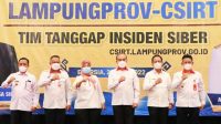 Pemprov Lampung Launching Tim Tanggap Insiden Siber Computer Security Incident Response Team CSIRT